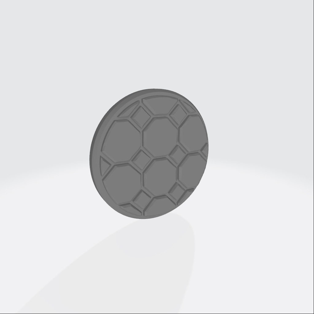 BASE_FLOOR1 25mm Octagon